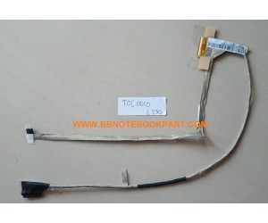 TOSHIBA LCD Cable สายแพรจอ Satellite L730 L730D / L735D L735  ( DD0BU5LC10 )